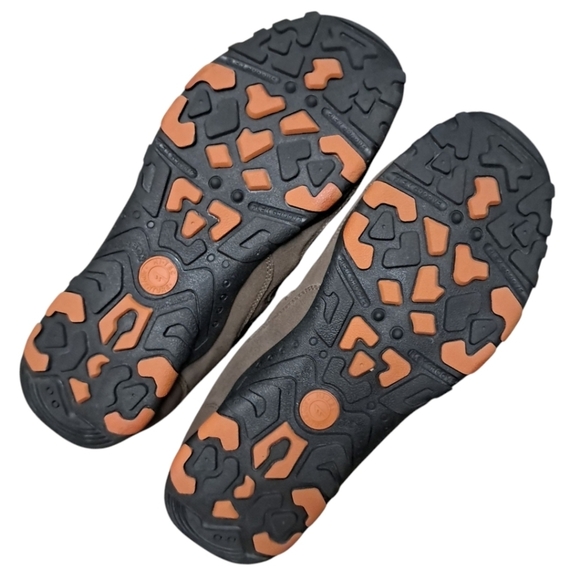 Hi-Tec Quadra II Waterproof Hiking Shoes Men’s 13 Taupe/Burnt Orange - Picture 15 of 16